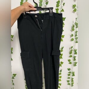 Black Cargo Pants